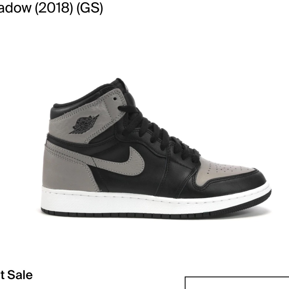 GS JORDAN 1 shadows - size 7 men’s/8.5 women’s
